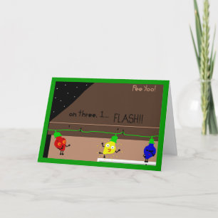 Tarjeta Festiva ¡Flash!