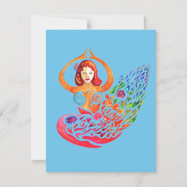 Tarjeta Festiva Flat Holiday Card (Anverso)