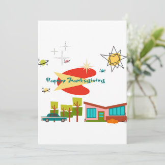Tarjeta Festiva Flat Holiday Card