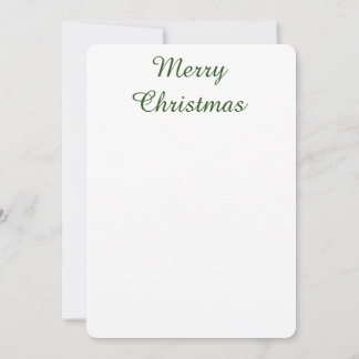 Tarjeta Festiva Flat Holiday Card