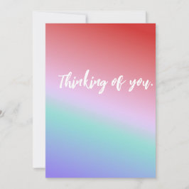 Tarjeta Festiva Flat Holiday Card