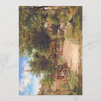 Tarjeta Festiva Flat Thanksgiving Card