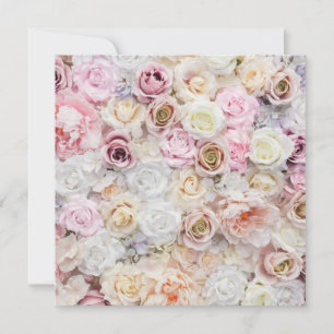 Tarjeta Festiva Flor Bouquet