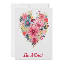 Flor de Amor Arcoíris Corazón 3 Personalizado