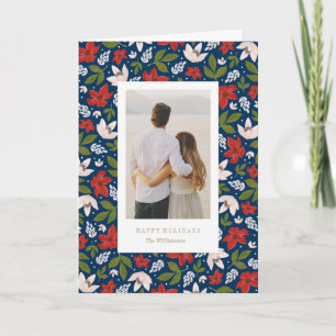 Tarjeta Festiva Floral festiva