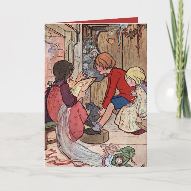 Tarjeta Festiva Florence Harrison - Una historia de Navidades (Anverso)