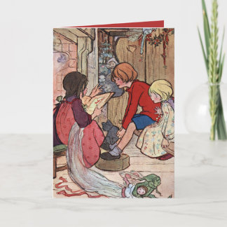 Tarjeta Festiva Florence Harrison - Una historia de Navidades