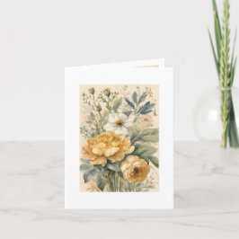 Tarjeta Festiva Flores