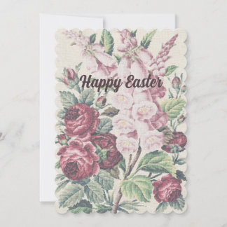 Tarjeta Festiva Flores cruzadas