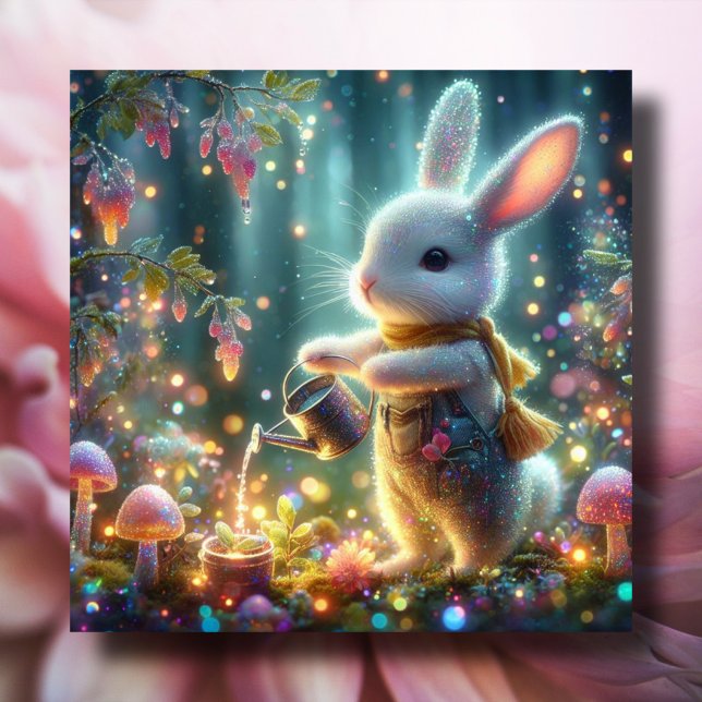 Tarjeta Festiva Flores de rábano blanco y espeluznante Semana Sant (Subido por el creador)