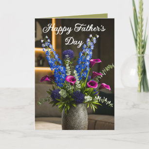 Tarjeta Festiva Flores para papá (1)