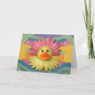 Tarjeta Festiva Flower Power! v2
