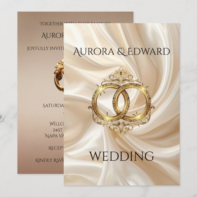 Tarjeta Festiva Folded Greeting Card (Anverso / Reverso)