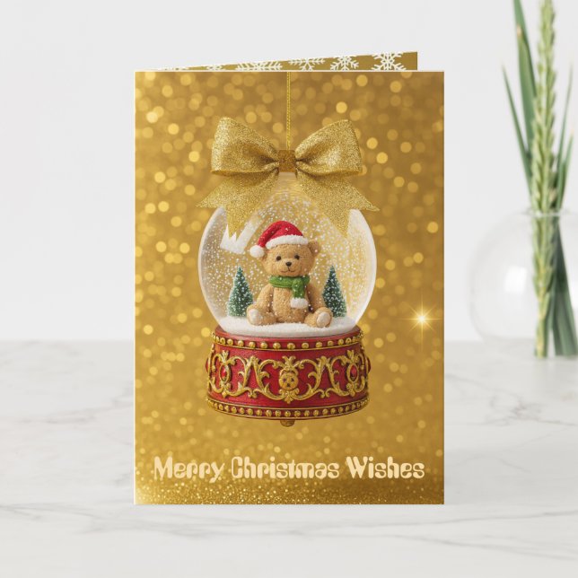 Tarjeta Festiva Folded Holiday Card (Anverso)