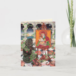 Tarjeta Festiva Folded Holiday Card