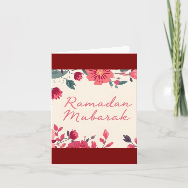 Tarjeta Festiva Folded Holiday Card (Anverso)