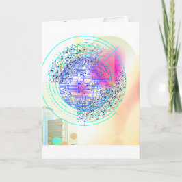 Tarjeta Festiva Folded Holiday Card