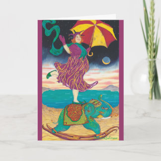 Tarjeta Festiva Folded Holiday Card