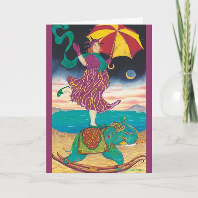 Tarjeta Festiva Folded Holiday Card (Anverso)