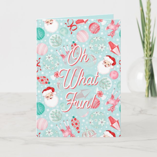 Tarjeta Festiva Folded Holiday Card (Anverso)