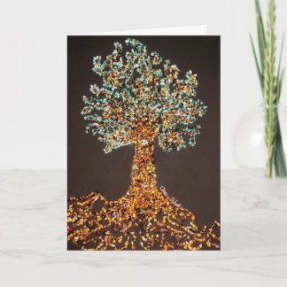 Tarjeta Festiva Folded Holiday Card - Nubian Series I*