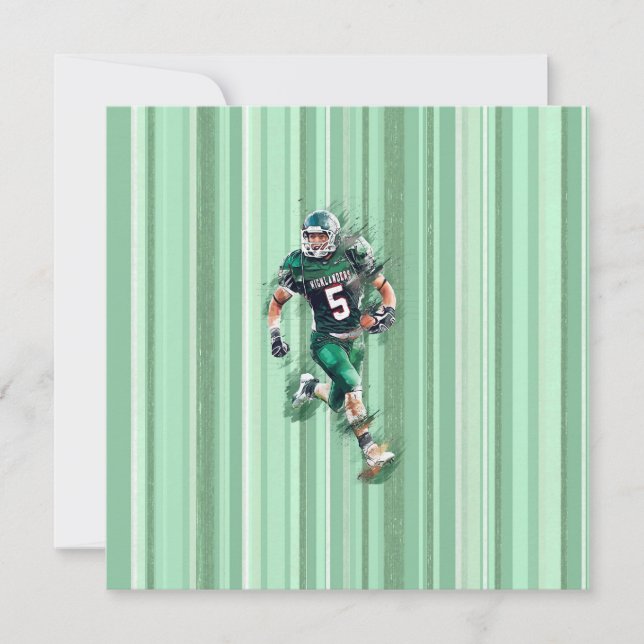 Tarjeta Festiva Football (Anverso)