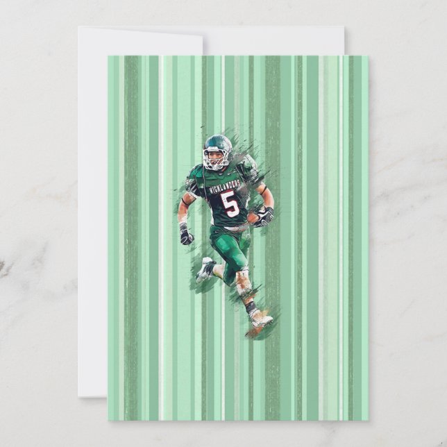 Tarjeta Festiva Football (Anverso)