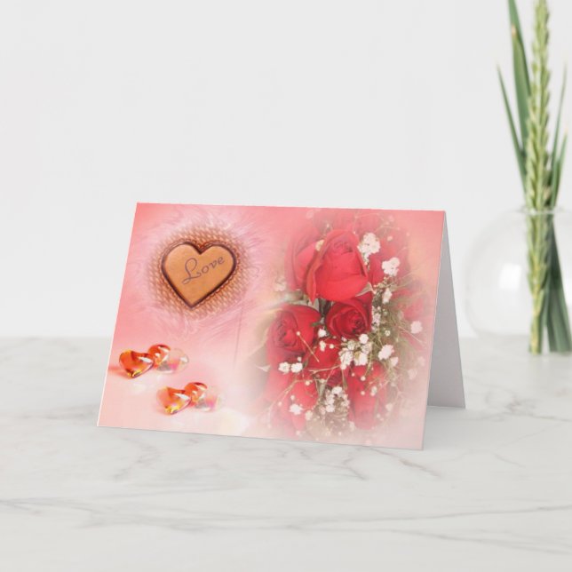 Tarjeta Festiva Forever Love Card (Anverso)
