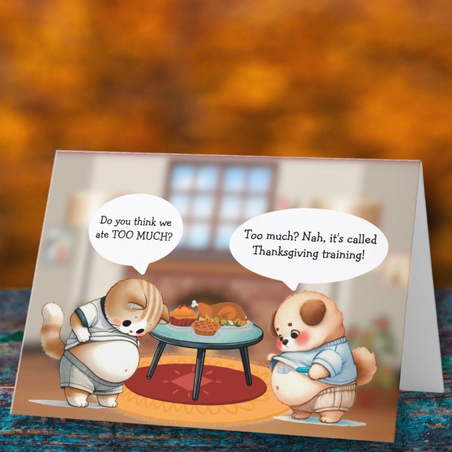 Tarjeta Festiva Formación de Acción de Gracias en modo de fiesta (Subido por el creador)