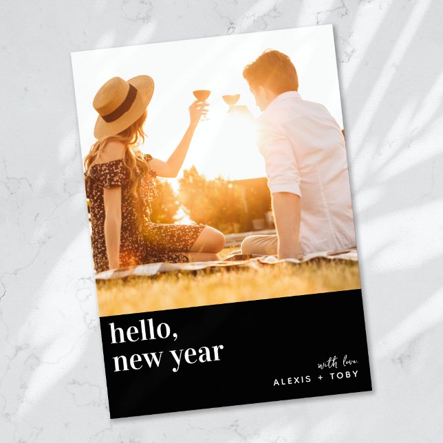 Tarjeta Festiva Foto de Año Nuevo (Subido por el creador)
