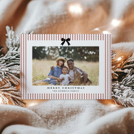 Tarjeta Festiva Foto de banda de paro de paro de caracol