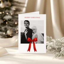 Foto de Cute Red Bow Ferry Christmas