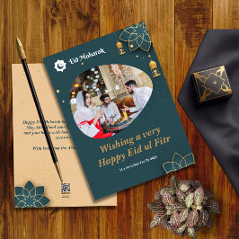 Tarjeta Festiva Foto de Eid ul Fitr Eid Mubarak