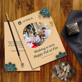 Tarjeta Festiva Foto de Eid ul Fitr Eid Mubarak