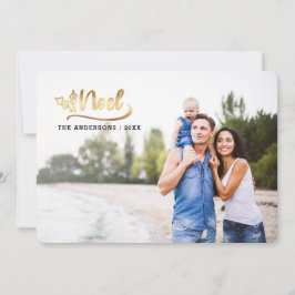 Tarjeta Festiva foto de escritura con fotos de vacaciones modernas