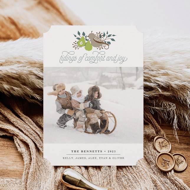 Tarjeta Festiva Foto de feriado de pergamino y perso (Subido por el creador)