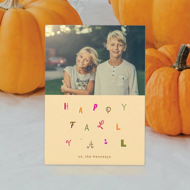 TARJETA FESTIVA FOTO DE FESTIVE FONT FALL (Subido por el creador)