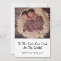 Foto de gemelos | Mejor Día de los Padres de Papá 