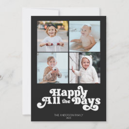 Tarjeta Festiva Foto de Happy All Days Four