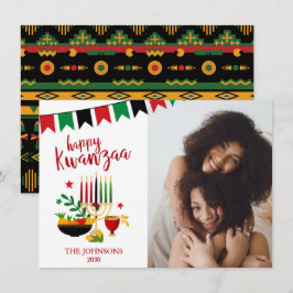Tarjeta Festiva Foto de Kwanzaa
