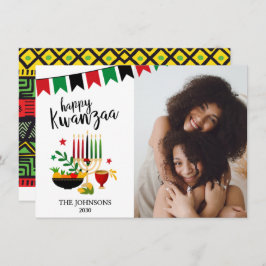 Tarjeta Festiva Foto de Kwanzaa