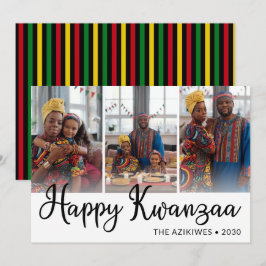 Tarjeta Festiva Foto de Kwanzaa 3