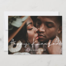 Foto de Kwanzaa feliz minimalista moderna