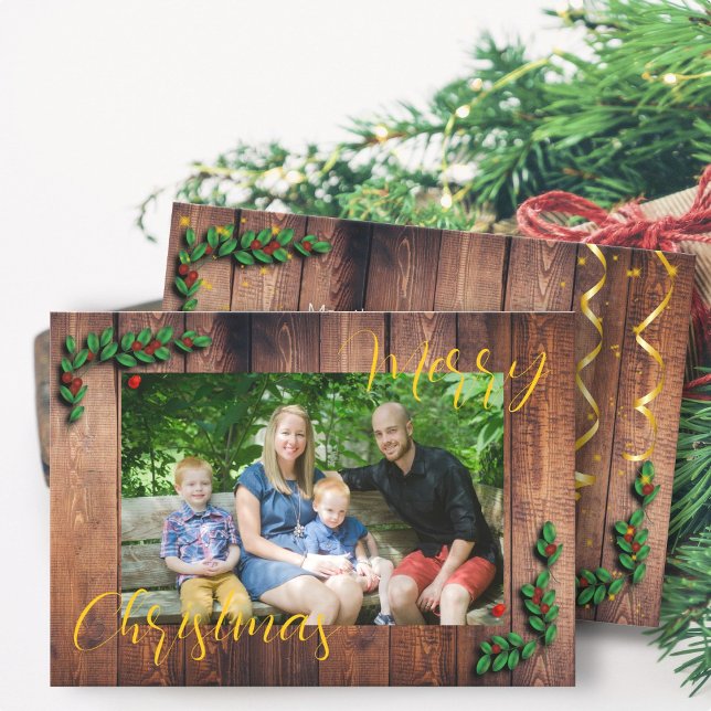 Tarjeta Festiva Foto de la familia Rusood Xmas (Subido por el creador)