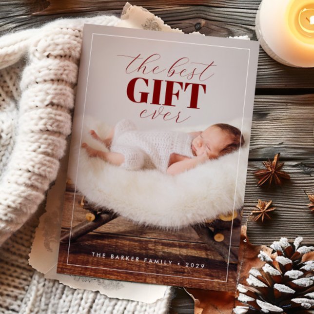 Tarjeta Festiva Foto de los mejores Navidades de Recién nacido de  (Subido por el creador)