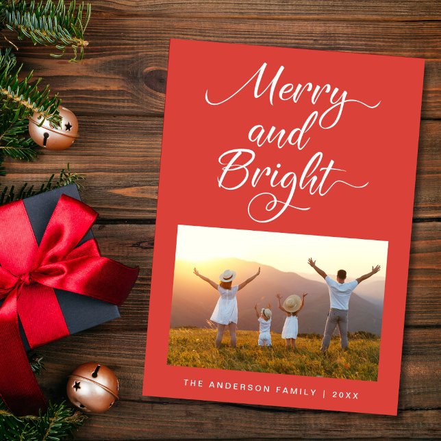 Tarjeta Festiva Foto De Los Navidades De Merry Y Bright (Subido por el creador)