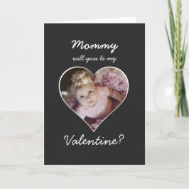 Tarjeta Festiva Foto de memoria Serás mi San Valentín