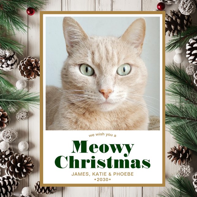 Tarjeta Festiva Foto de Meowy Navidades (Subido por el creador)