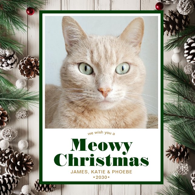 Tarjeta Festiva Foto de Meowy Navidades (Subido por el creador)