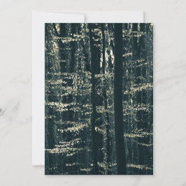 Tarjeta Festiva Foto de naturaleza de bosque de hayas